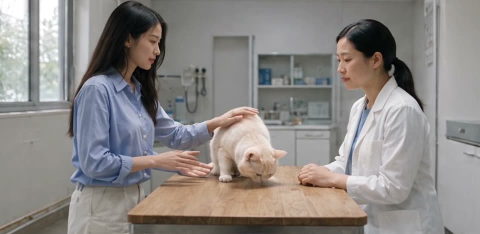 主人在 APP 上查看宠物健康报告